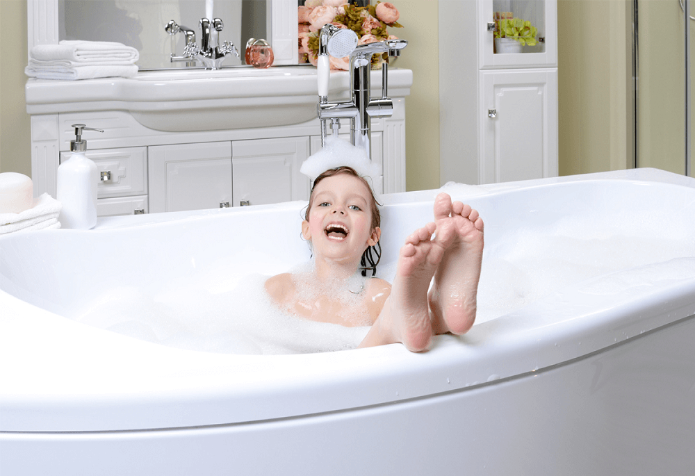 успокаивающие ванны для детей разного возраста